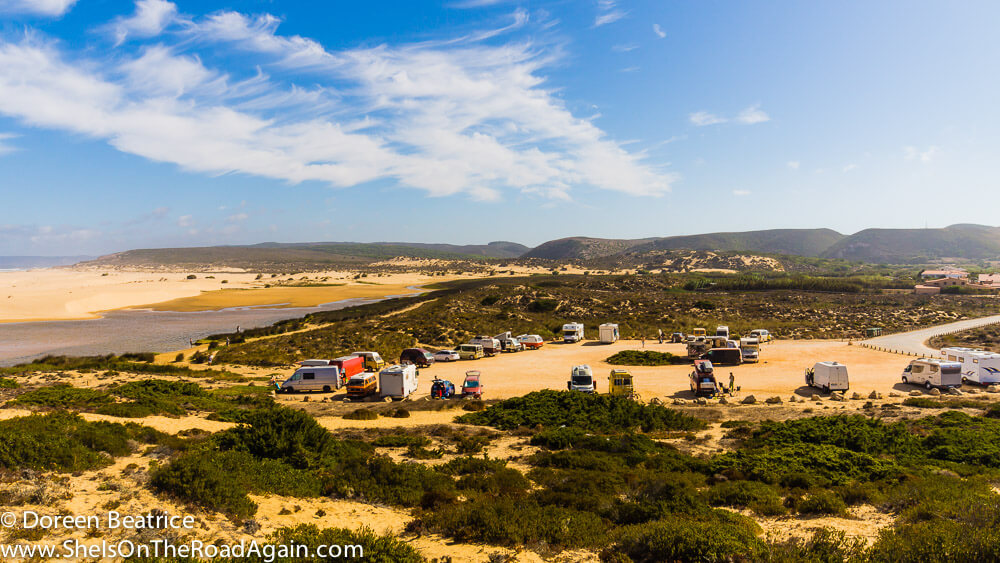 Absoluter Lieblingsplace zum Freistehen in Portugal, Bordeira - Westküste