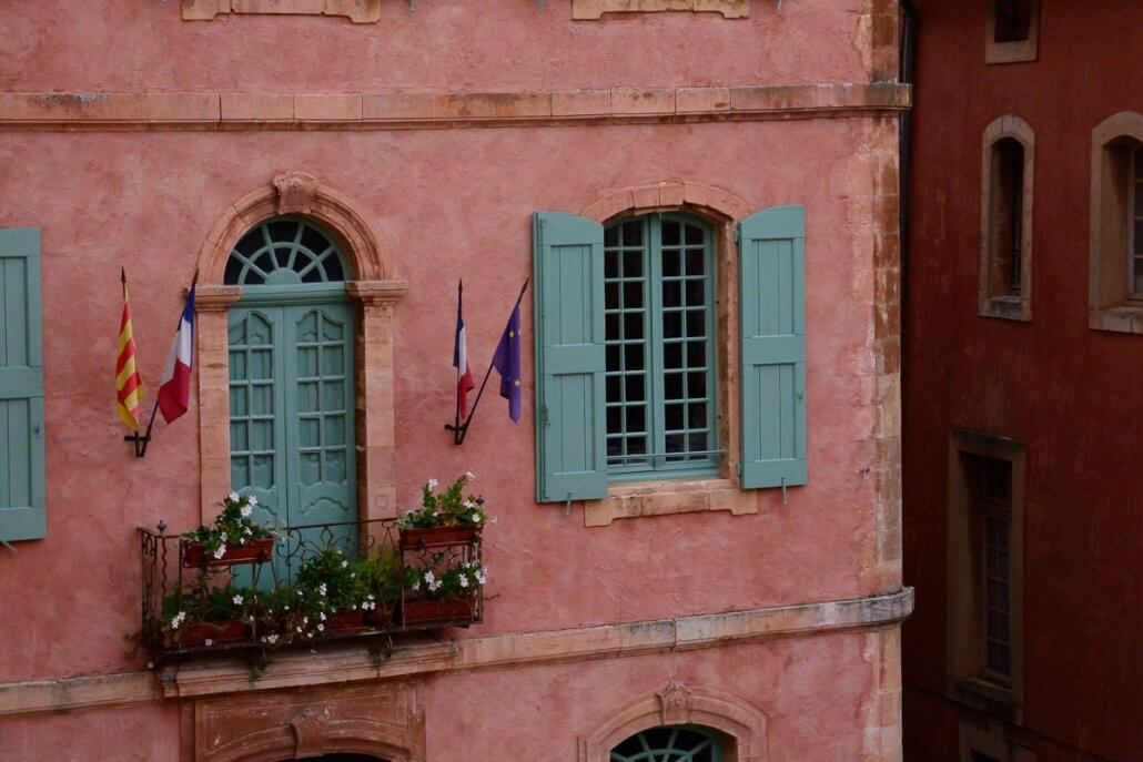 Haus aus Lehmboden - Colorado Roussillon