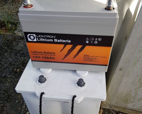 Stromversorgung im Wohnmobil 4 Lithium Batterie im Wohnmobil einbauen