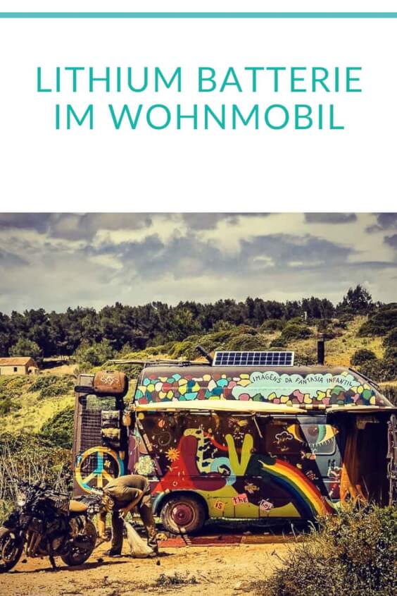 Lithium Batterie im Wohnmobil einbauen